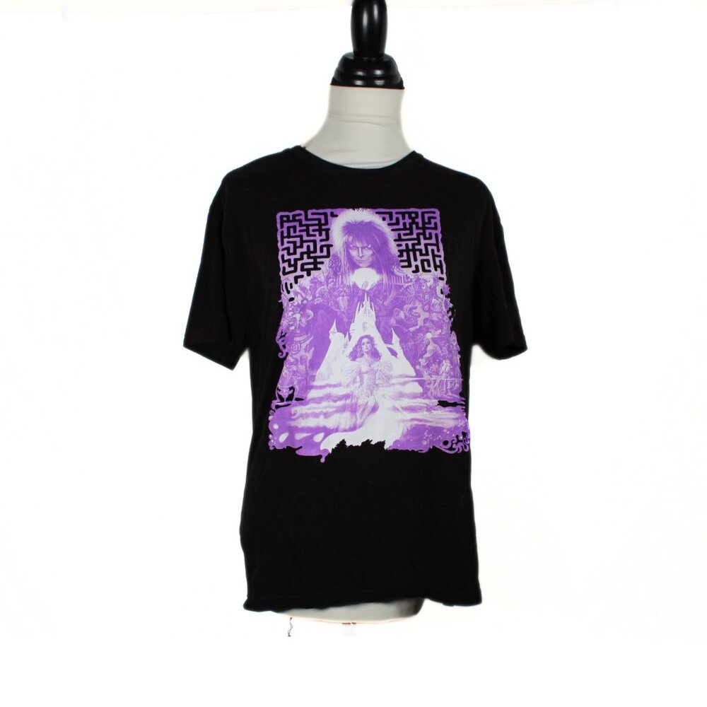 2010 Labyrinth Movie Tee David Bowie & Jennifer Connelly Rock Me Apparel Large